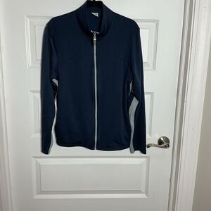 ALO Yoga Navy w/Gray Jacket Medium